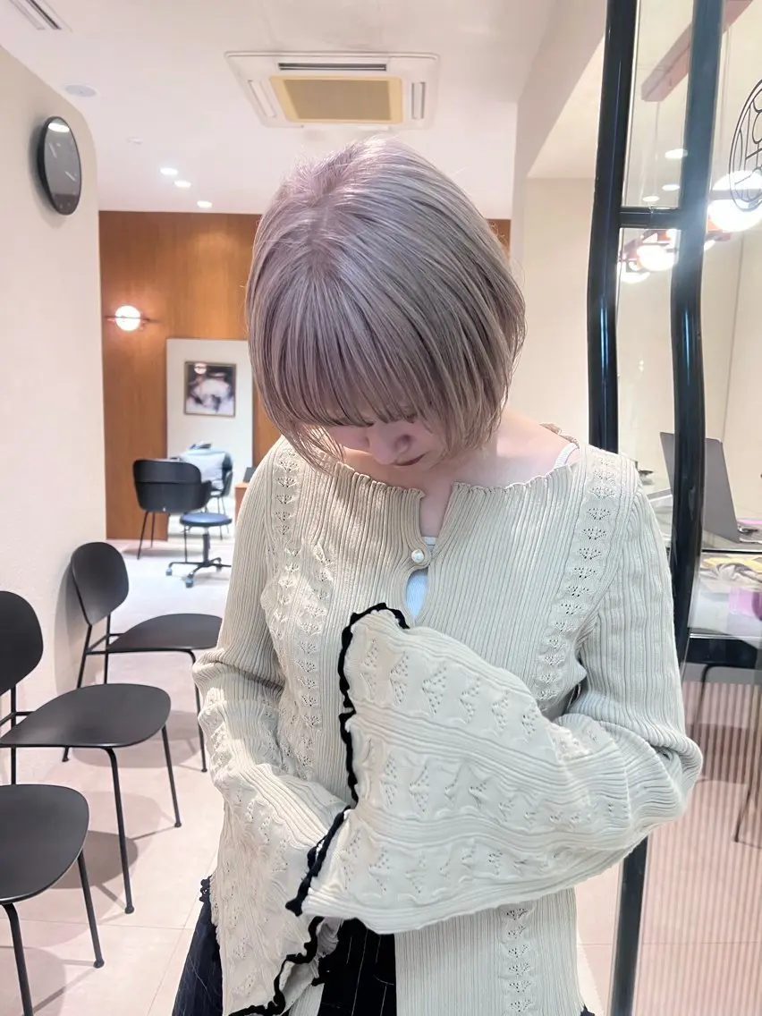 ショート ブリーチモデル募集中 /表参道/うららのヘアスタイル