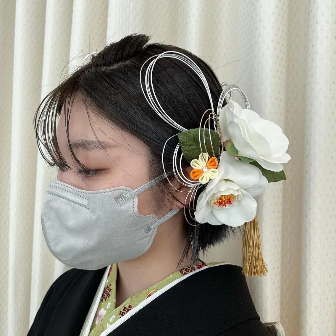 ミディアム ヘアアレンジ サソウ ユリエ🥥のヘアスタイル