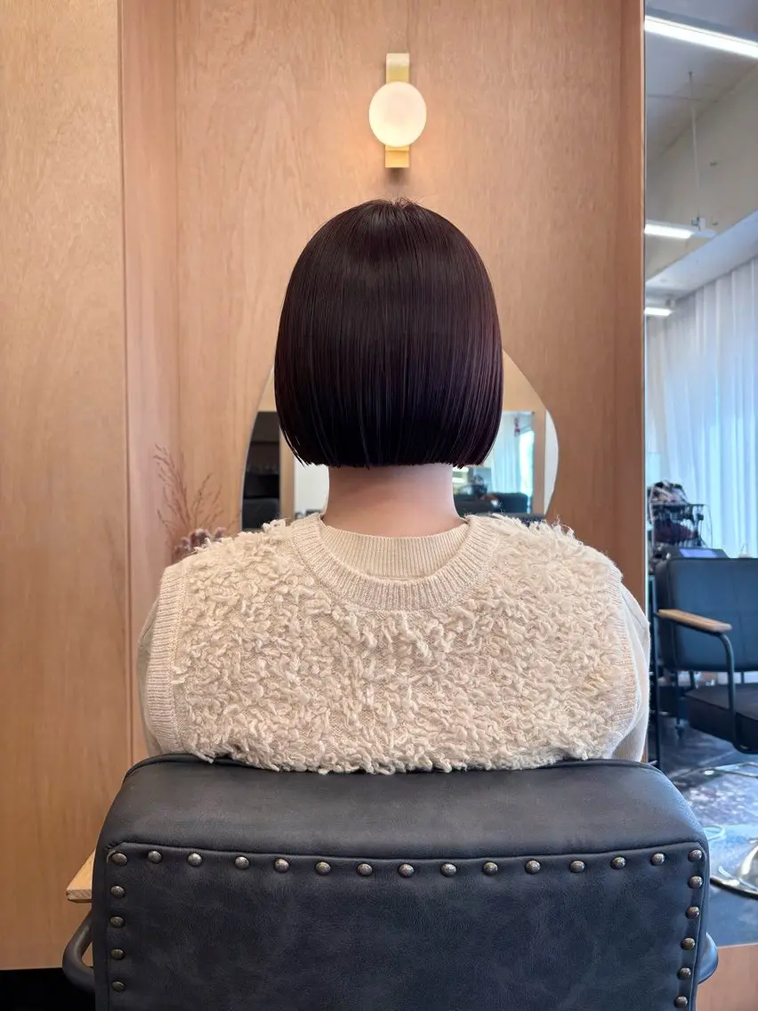 平日限定クーポン🧼/カット+ワンカラー(シャンプーブロー込み)スタイリング付き♡の写真