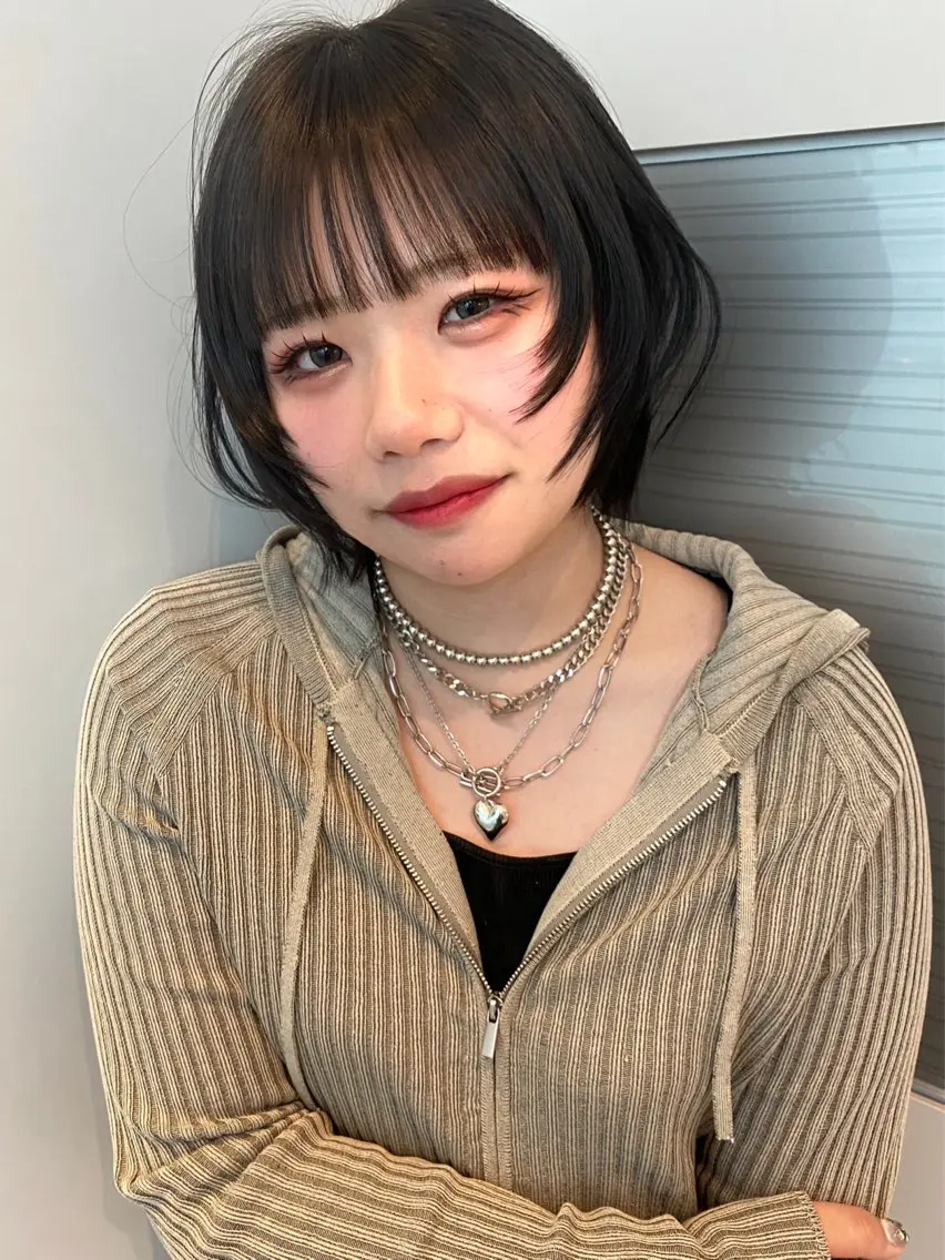 ショート カラー ハイトーンカラー カット ヘアカラー トリートメント mai / linoah˚✧のヘアスタイル
