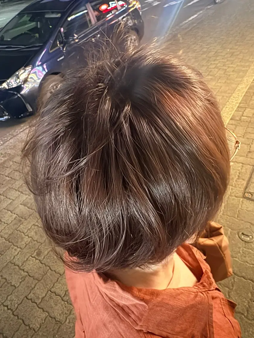ショート カラー う たのヘアスタイル