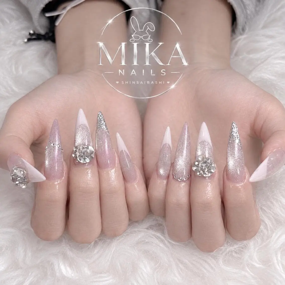 ネイル アートネイル チークネイル ドット フットネイル フレンチネイル ハンドネイル KIMU MIKA.NAILのネイルデザイン