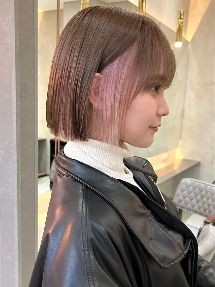 ショート 水原　悠吾 ELISS　ブリーチのヘアスタイル