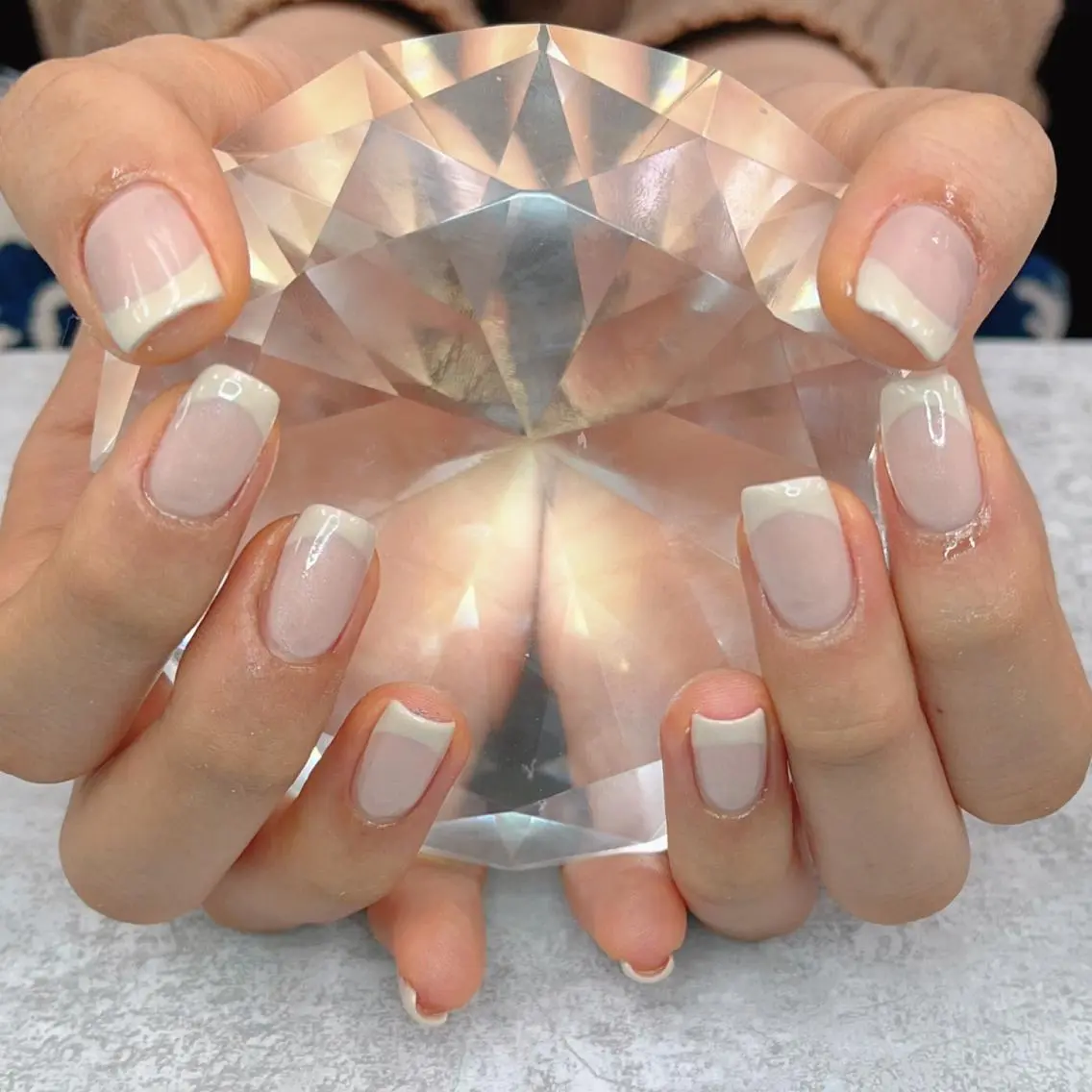 ネイル フレンチネイル BlueDaisy 栄本店のネイルデザイン