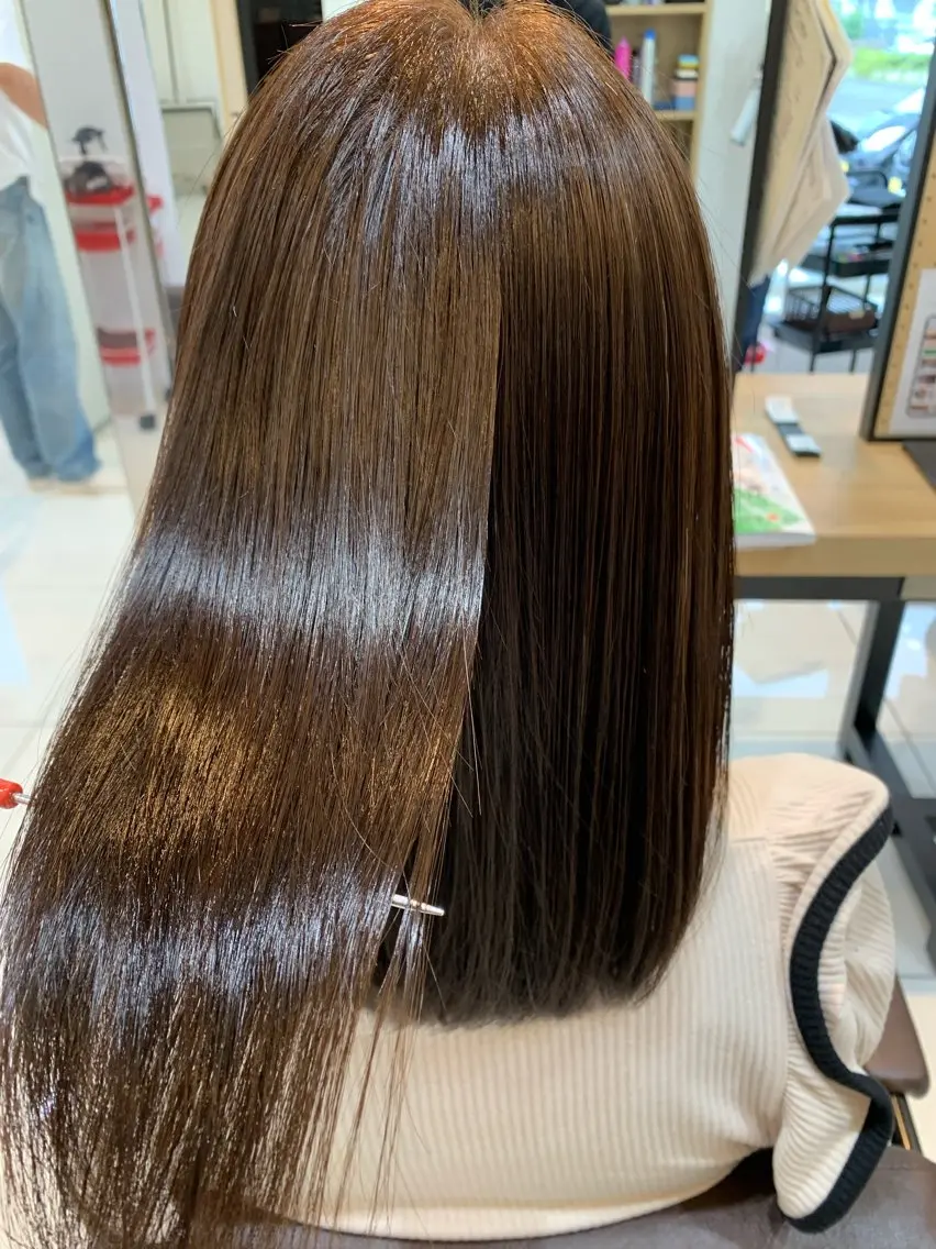 セミロング ルクール上越店　林 郁弥のヘアスタイル