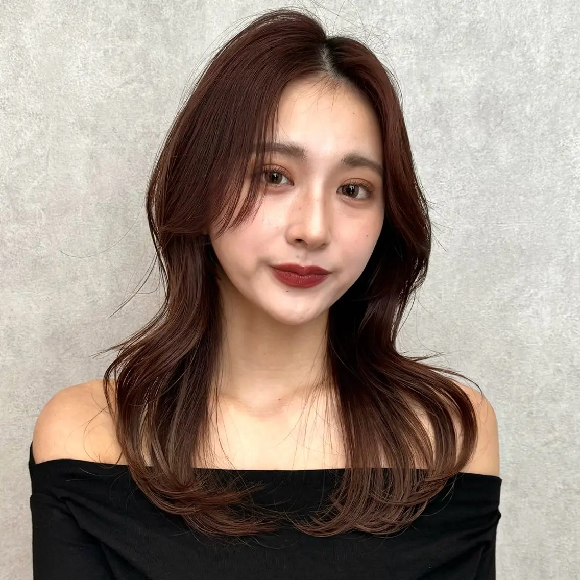 ロング カラー カット ヘアカラー トリートメント レイヤー🤍 ベージュ🤍 聖奈のヘアスタイル