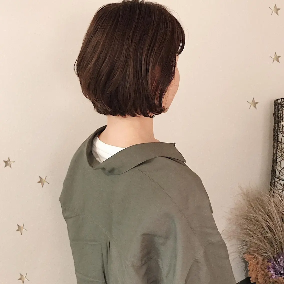 ショート カラー カット ヘアカラー 市川 千夏のヘアスタイル