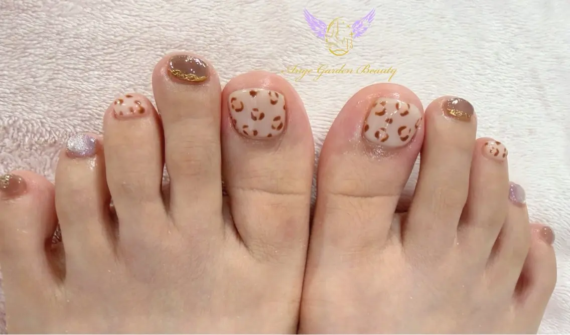 ネイル フットネイル AngeGarden Beautymihoのネイルデザイン