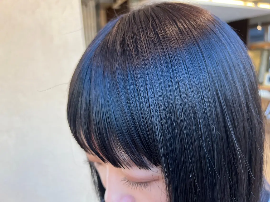 🫧ご新規様限定🫧[カット＋前髪縮毛矯正+トリートメント]コテ巻き仕上げ◎の写真