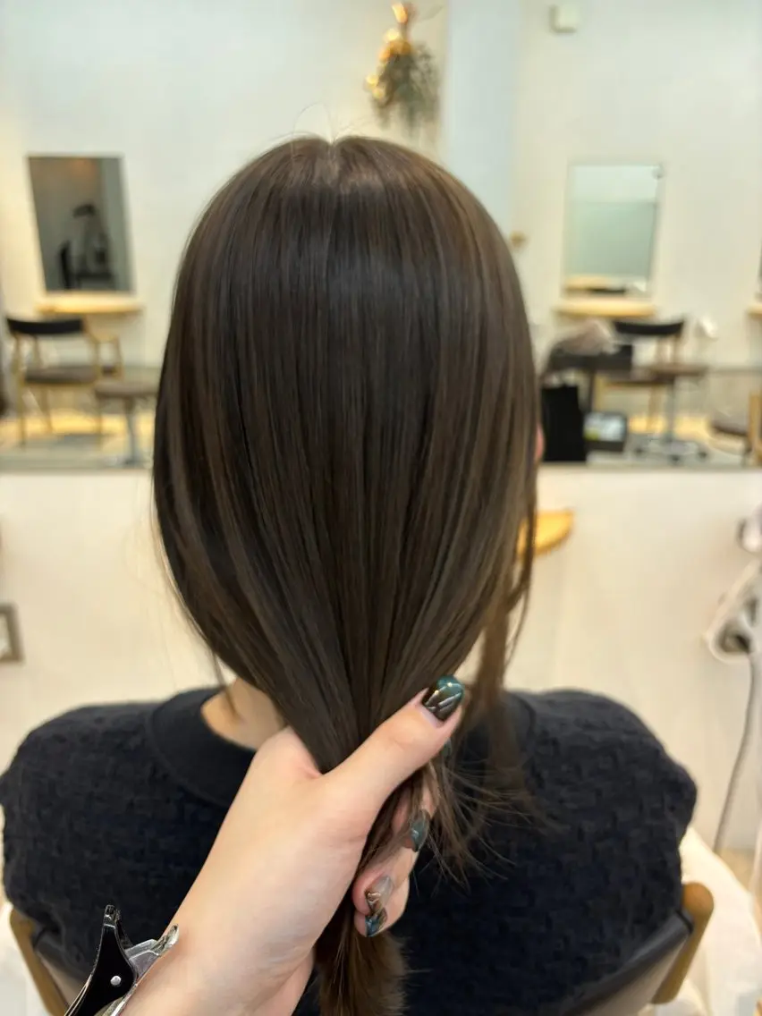 カラー yu- naのヘアスタイル
