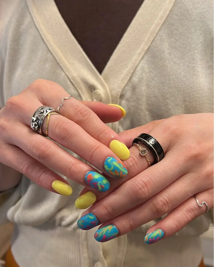 ネイル ハンドネイル フットネイル ハンドケア Miyagi Asamiのネイルデザイン