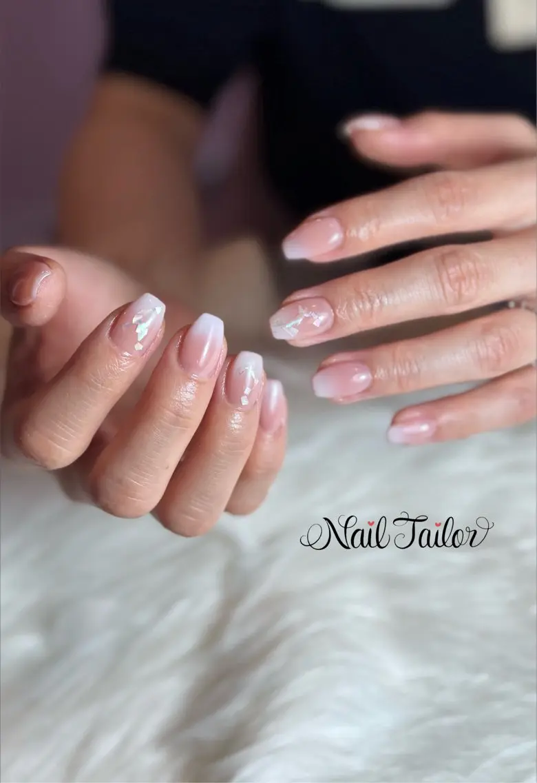 ネイル グラデーション ハンドネイル NailTailor ネイルテイラーのネイルデザイン