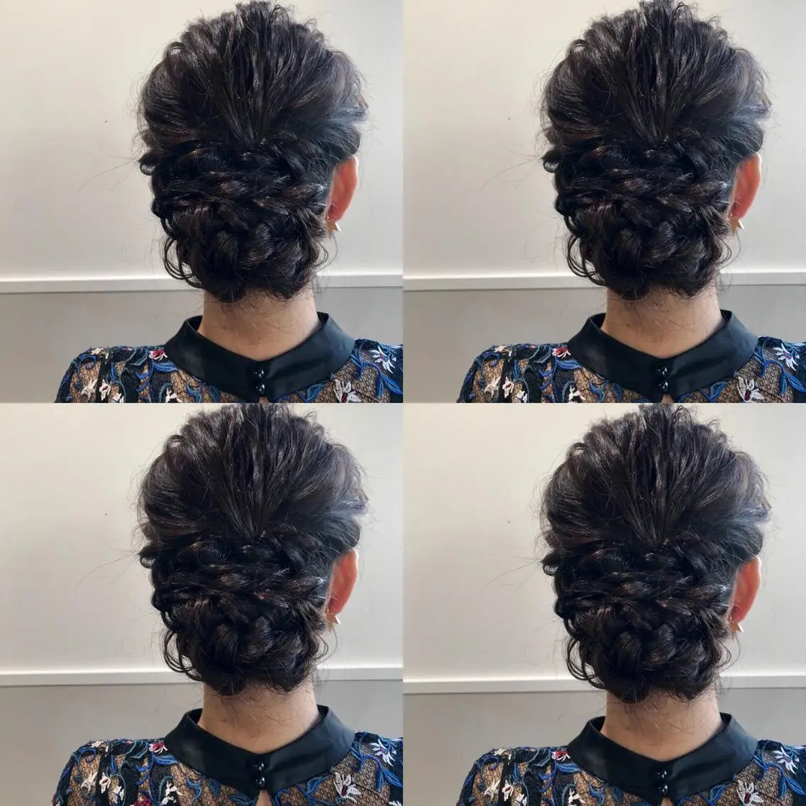 ミディアム ヘアアレンジ 小栗 麻衣のヘアスタイル