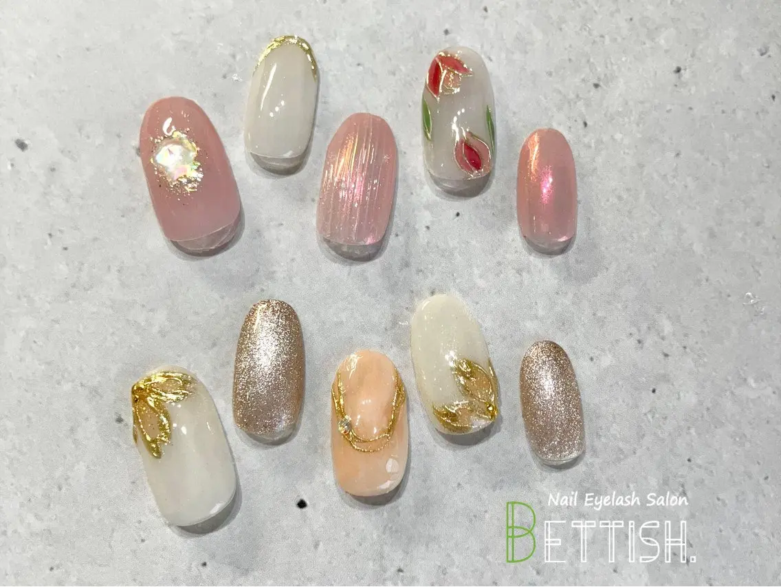 ネイル ハンドネイル BETTISH. KUMIKO☺︎︎のネイルデザイン