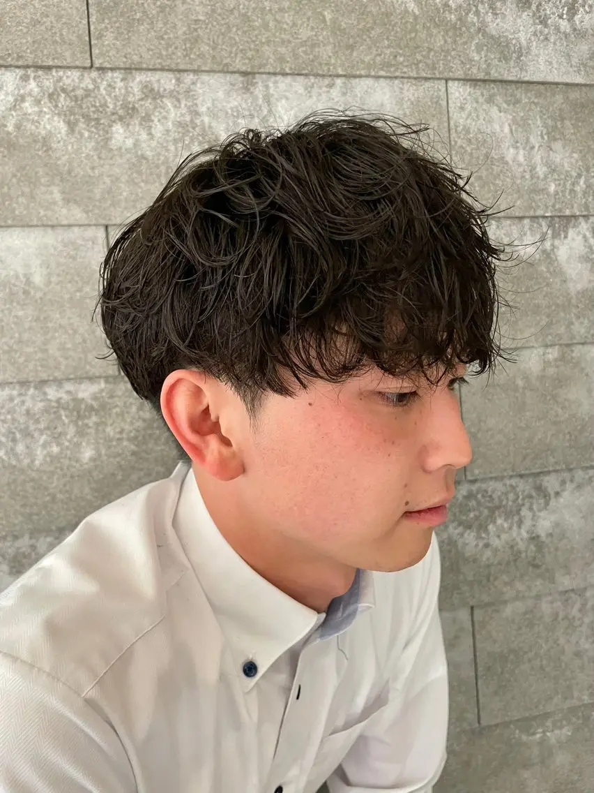 メンズ 三田 真穂のヘアスタイル