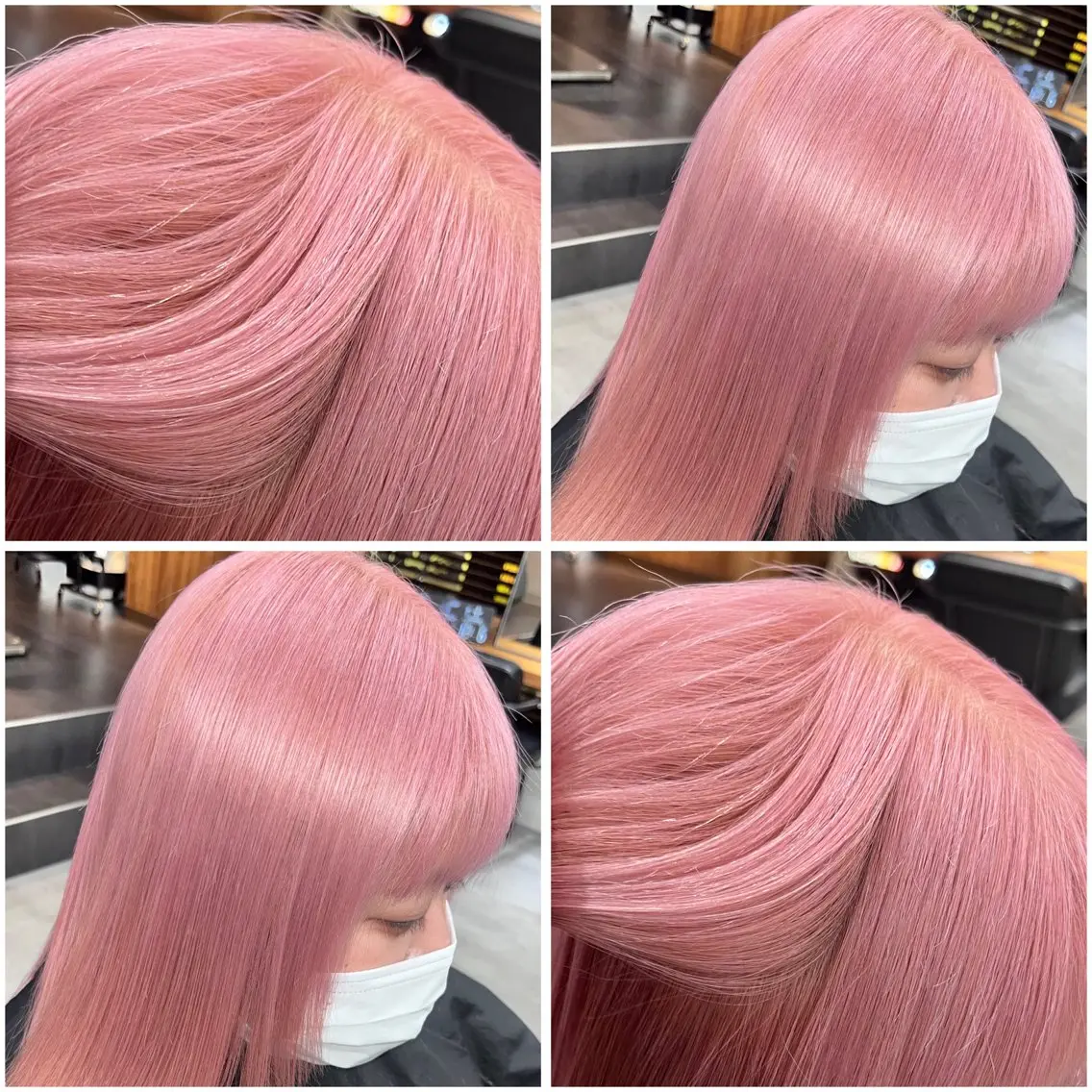 カラー ピンクカラー ヘアカラー トリートメント MAKO ❤️🔥NEXTのヘアスタイル