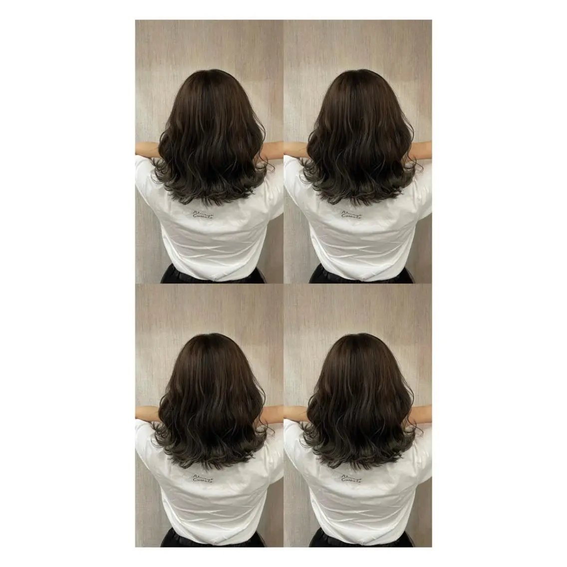 ミディアム カラー カット ヘアカラー トリートメント 店長✨レイヤー✖️ 髪質改善✖️韓国ヘアのヘアスタイル