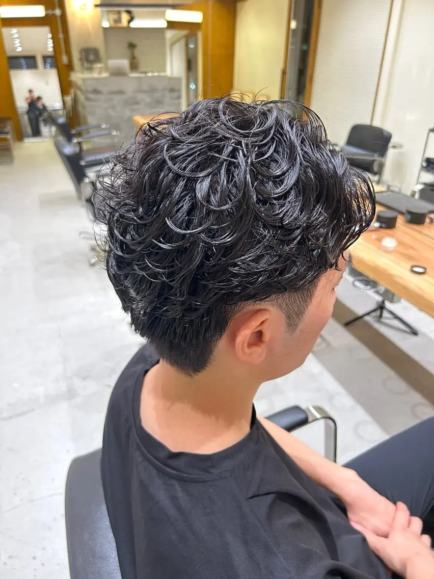 ミディアム ミディアムパーマ パーマ 長尾 晴琉のヘアスタイル