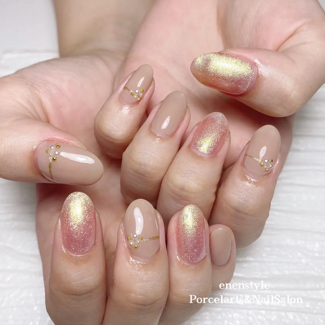 ネイル ハンドネイル 🐾enen style 🐾のネイルデザイン
