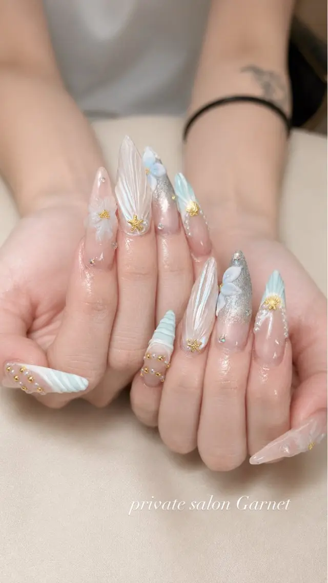 ネイル ハンドネイル Garnet nailのネイルデザイン