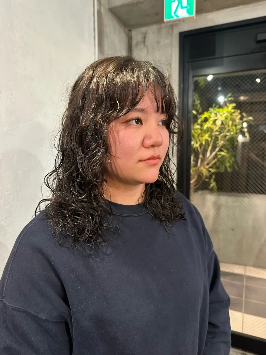 パーマ 梶原 蔵人のヘアスタイル