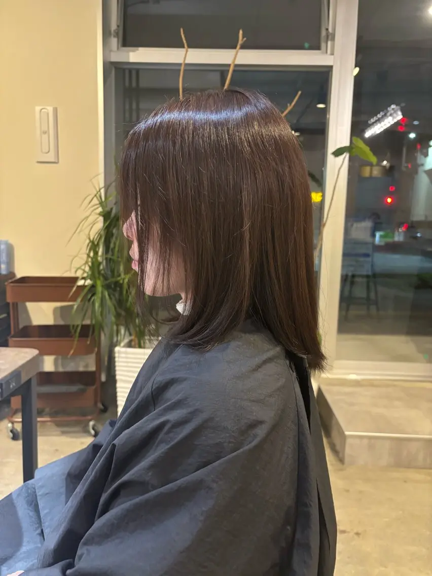 カラー ぬまお りあのヘアスタイル