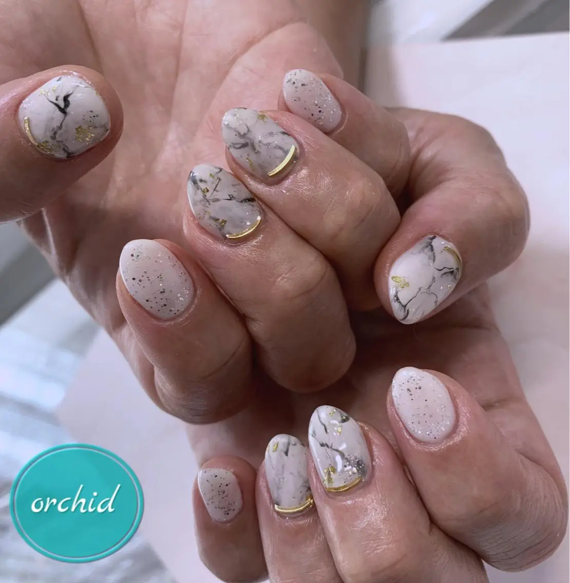 ネイル orchid ♡オーキッドのネイルデザイン