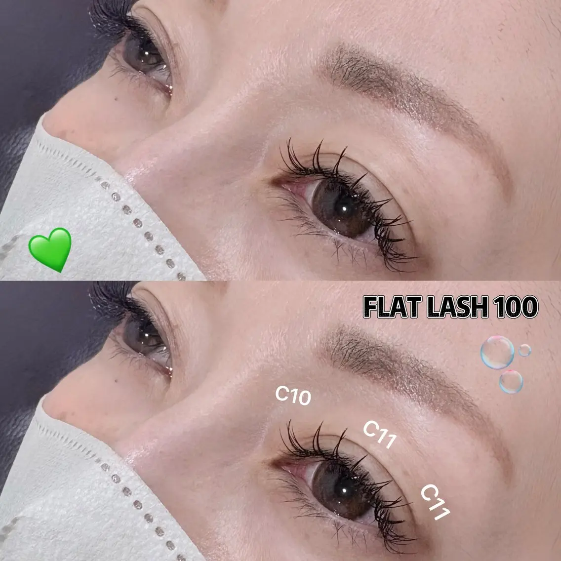 マツエク・マツパ 前川佳乃 eyelashのマツエク・マツパデザイン