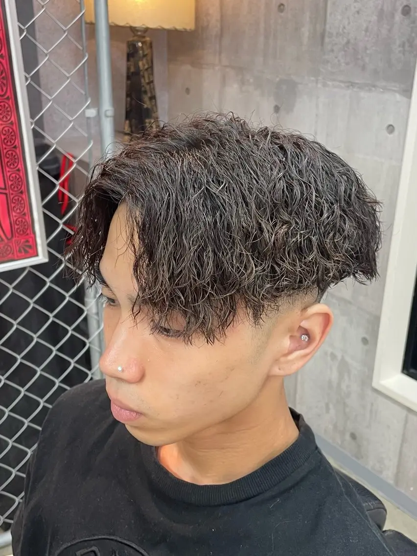ミディアム メンズ特化/パーマ /swag/ルカのヘアスタイル