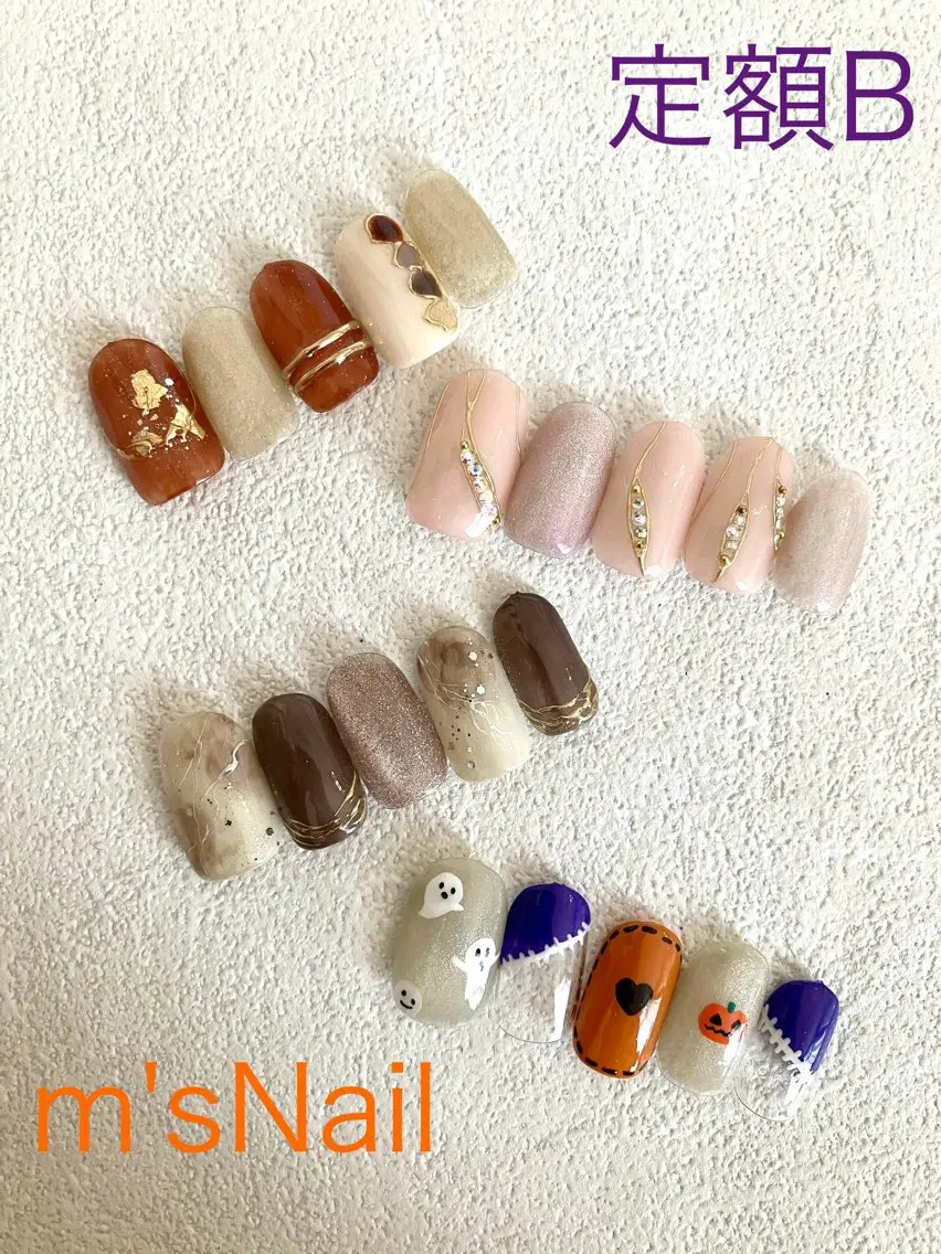 ネイル ジェルネイル パラジェル ハンドネイル m'sNail 福岡西区 ネイルのネイルデザイン