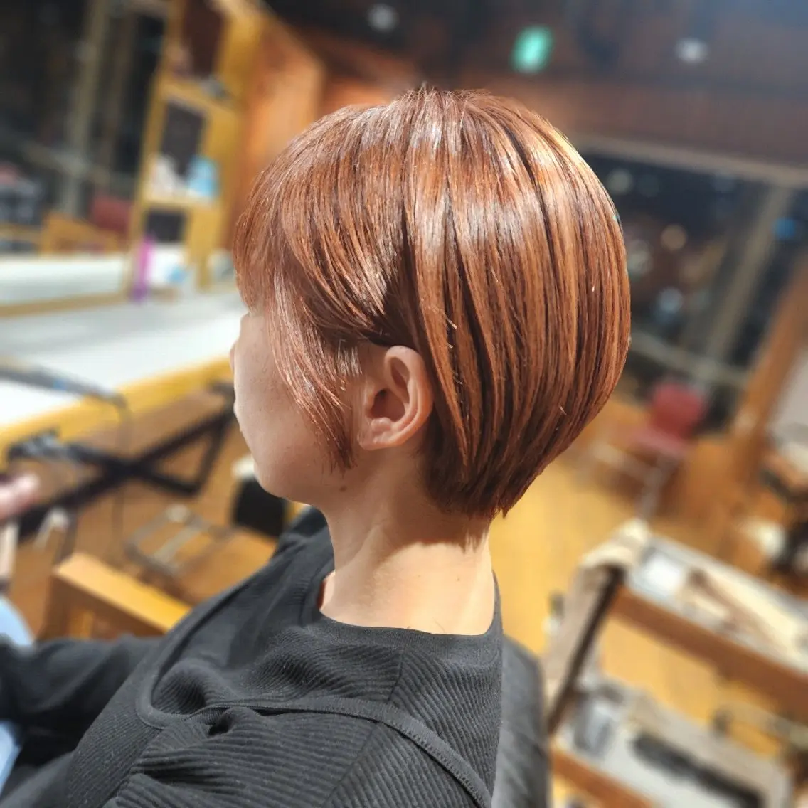 ショート ショートヘア シールエクステ🎀 ホシノ🕒ユウカのヘアスタイル