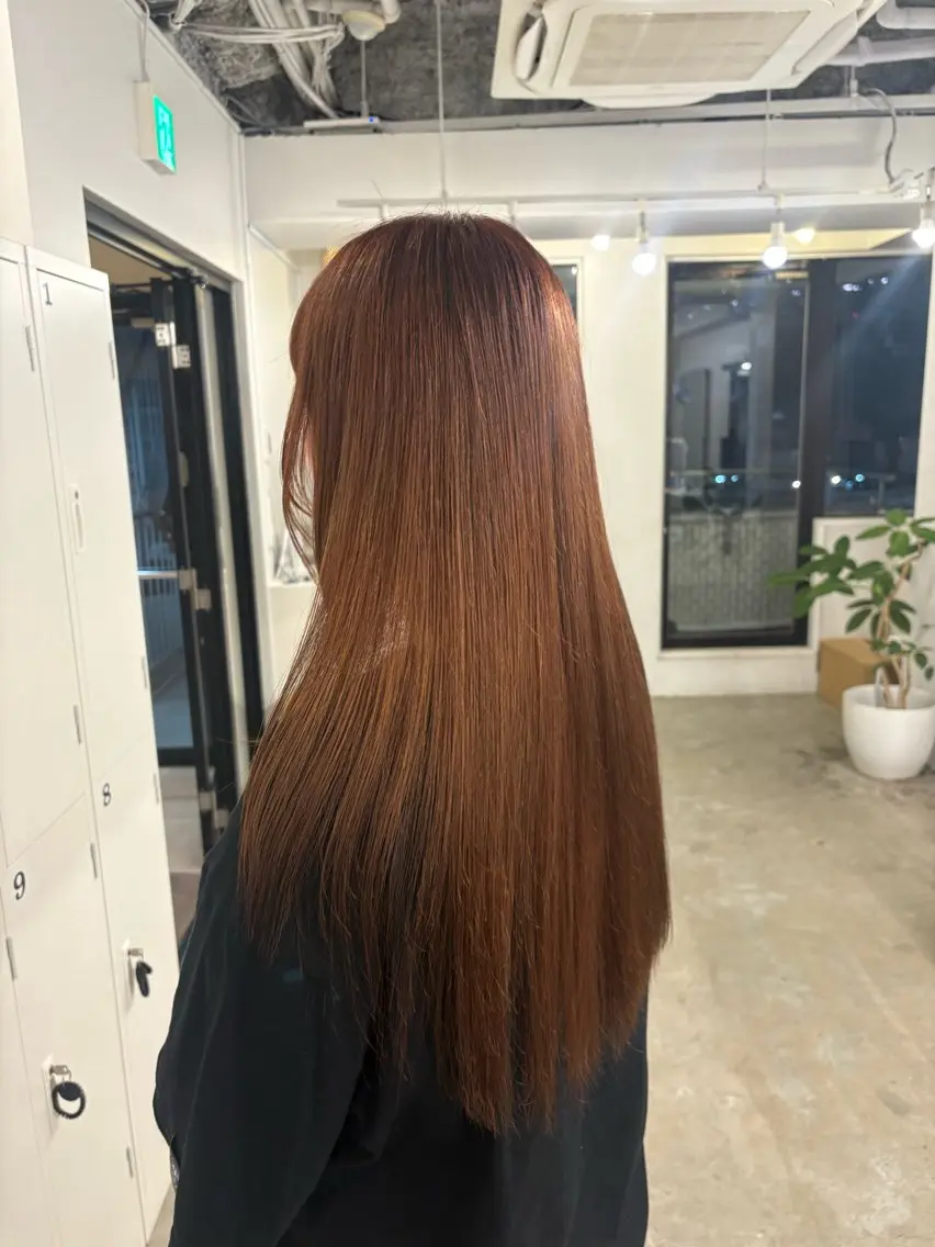 ロング OMURA MINORIのヘアスタイル