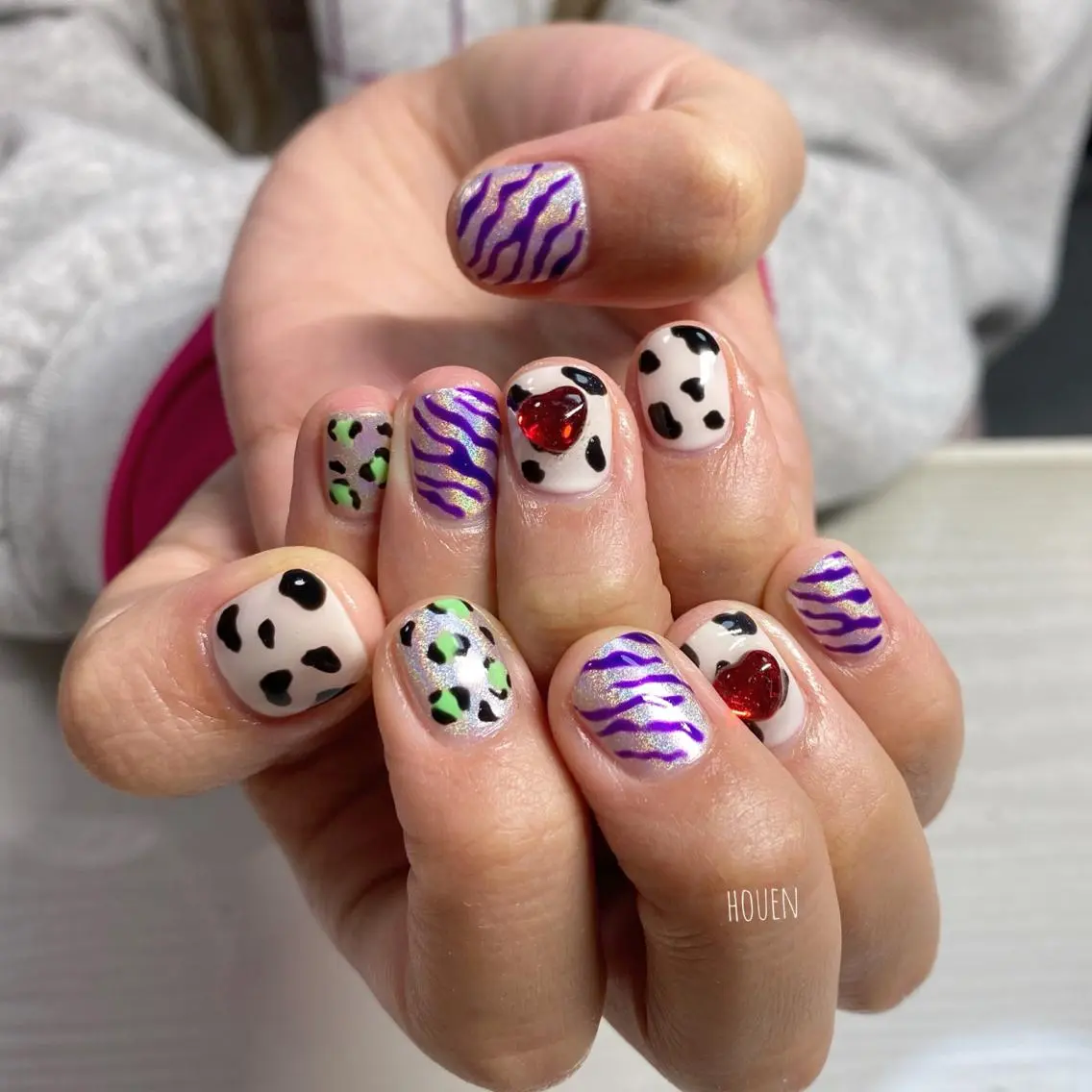 ネイル ハンドネイル I pinknail 韓国風·持ち込み専門のネイルデザイン
