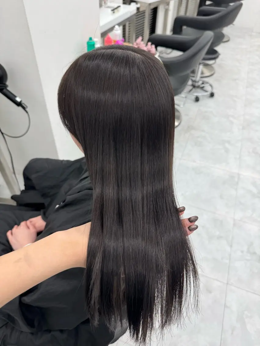 カラー noa🎀美髪縮毛/ 透明感カラーのヘアスタイル