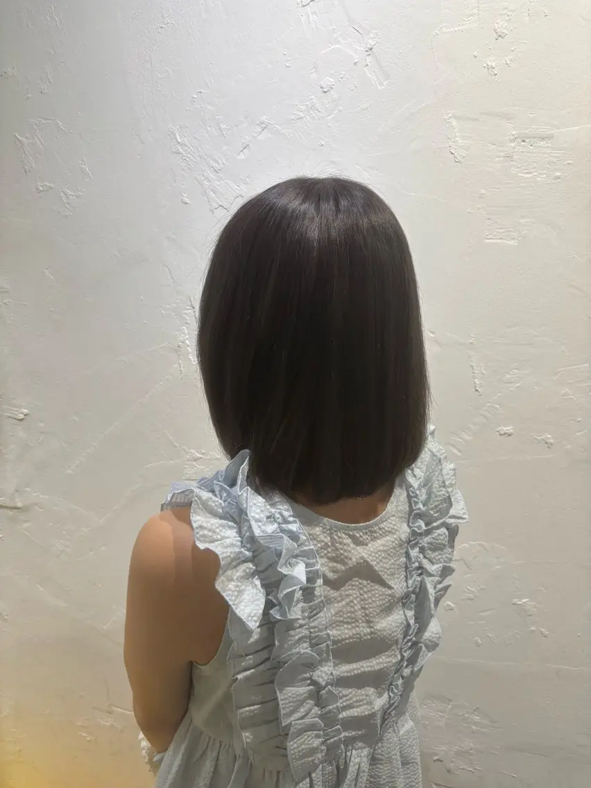 ショート カラー ヘアカラー 井上 陸のヘアスタイル