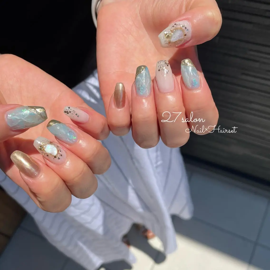 ネイル ニュアンスネイル 27salon yuinaのネイルデザイン