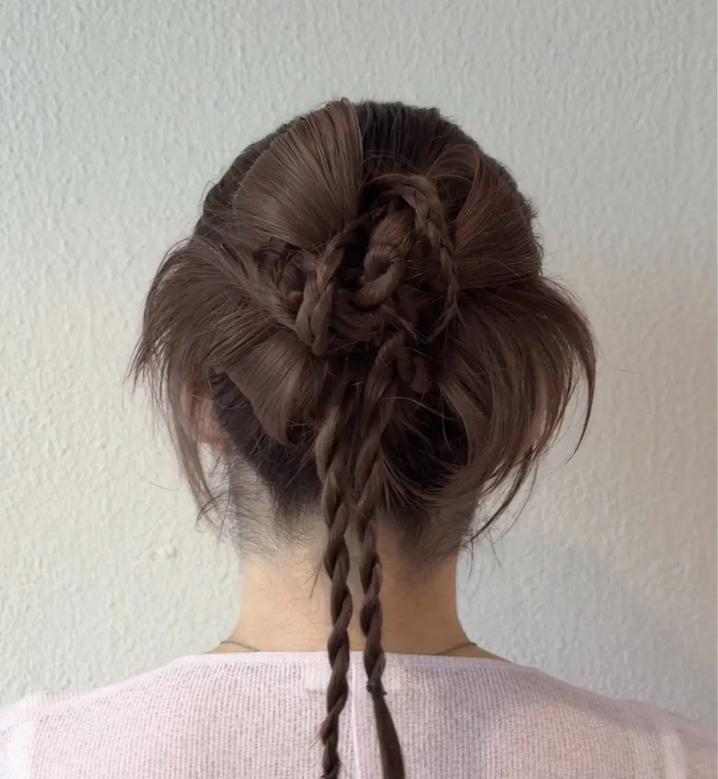 ロング ヘアアレンジ ヘアセット 表参道/アレンジ💐 /艶カラー/kahoのヘアスタイル