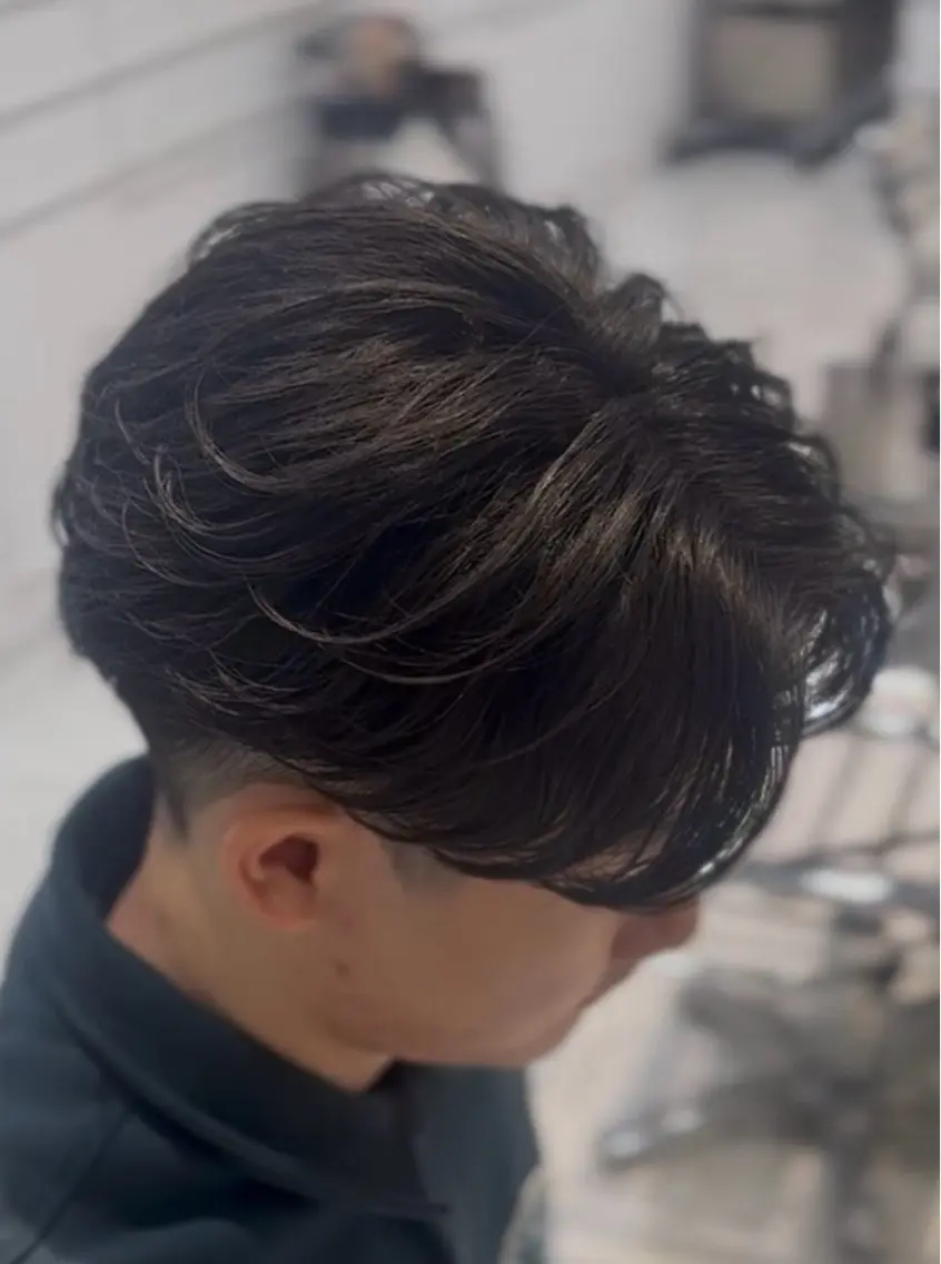 * 🇰🇷【韓国風】メンズカット💇‍♂️＋毛流れパーマ🌊の写真