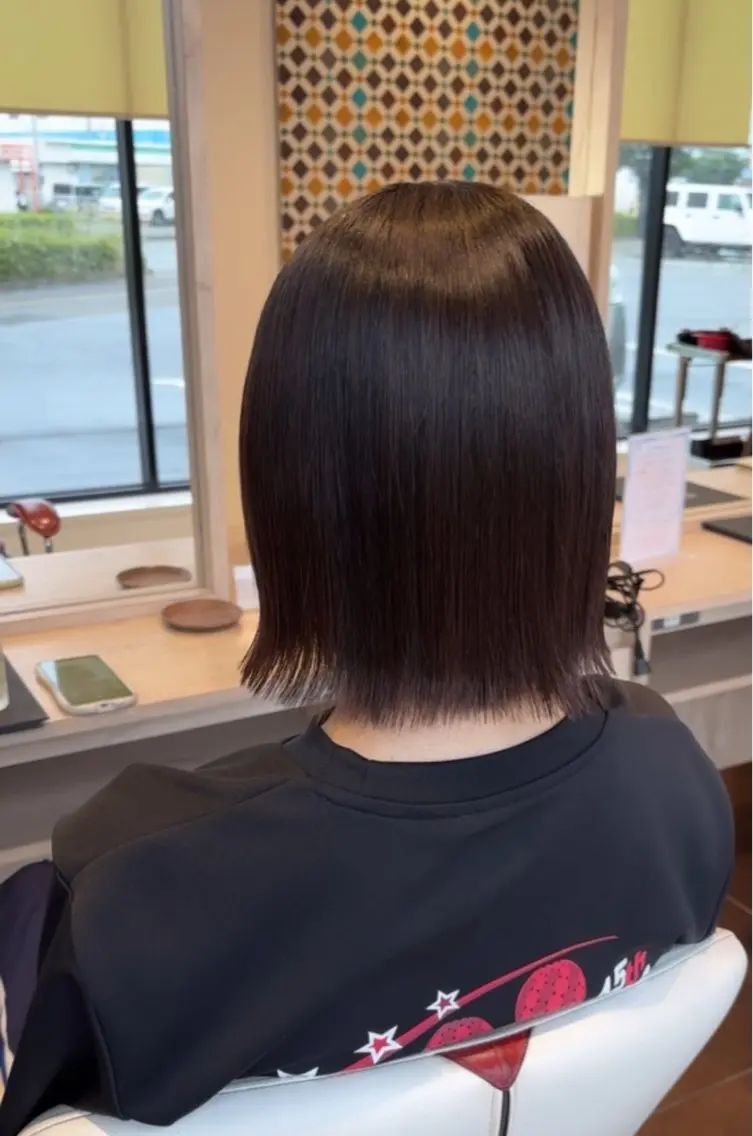 ミディアム ボブ 学生 渡部 優衣のヘアスタイル