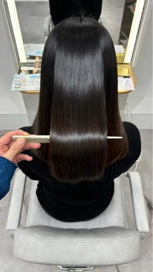 ロング トリートメント 吉田 勇大のヘアスタイル