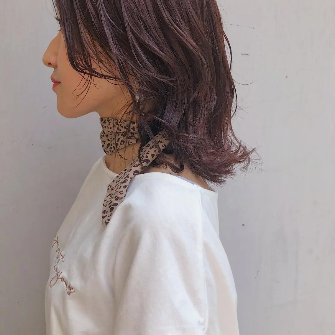 ミディアム カラー カット ヘアカラー トリートメント 山中 直輝のヘアスタイル