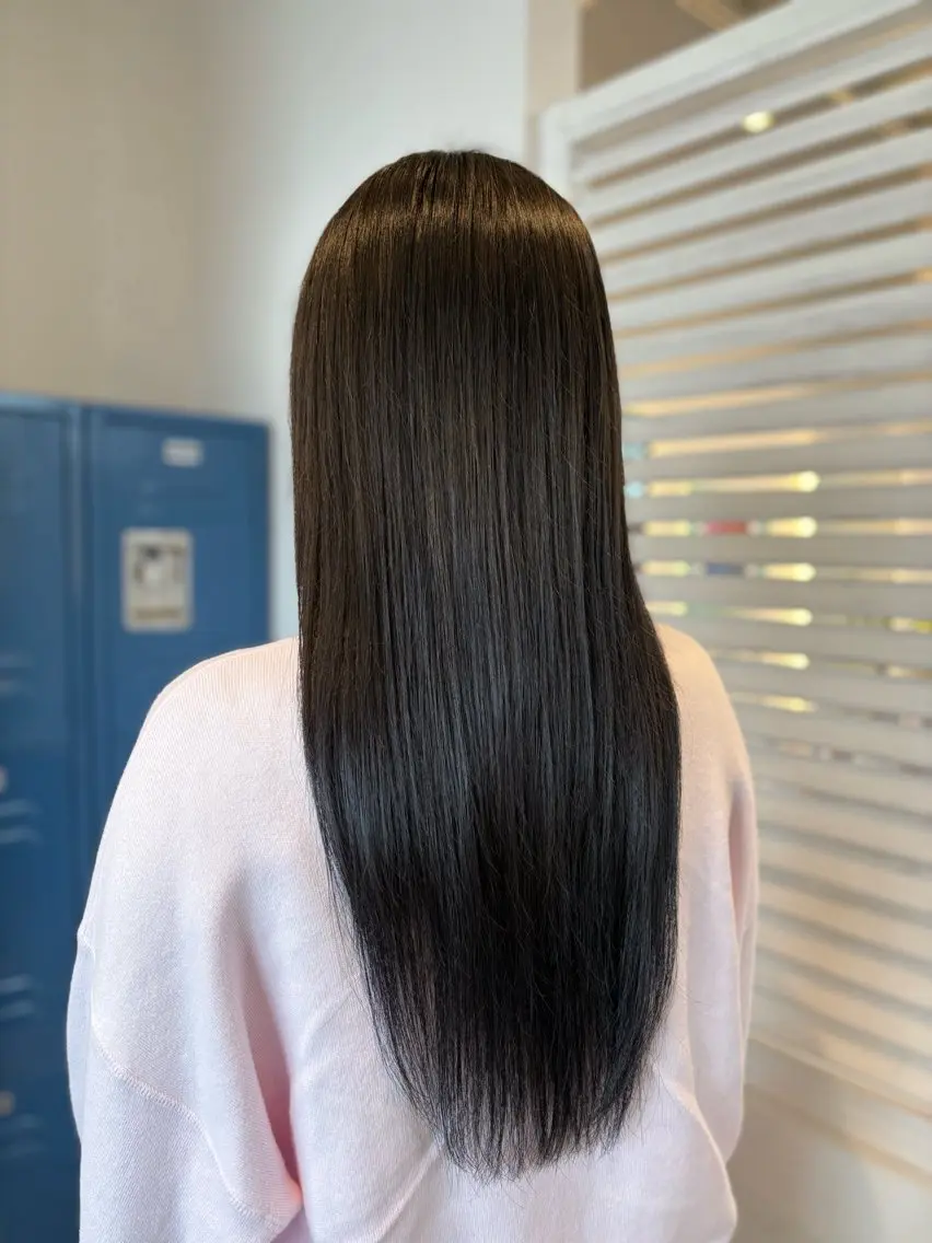 ロング カラー ヘアカラー 安部 美里のヘアスタイル