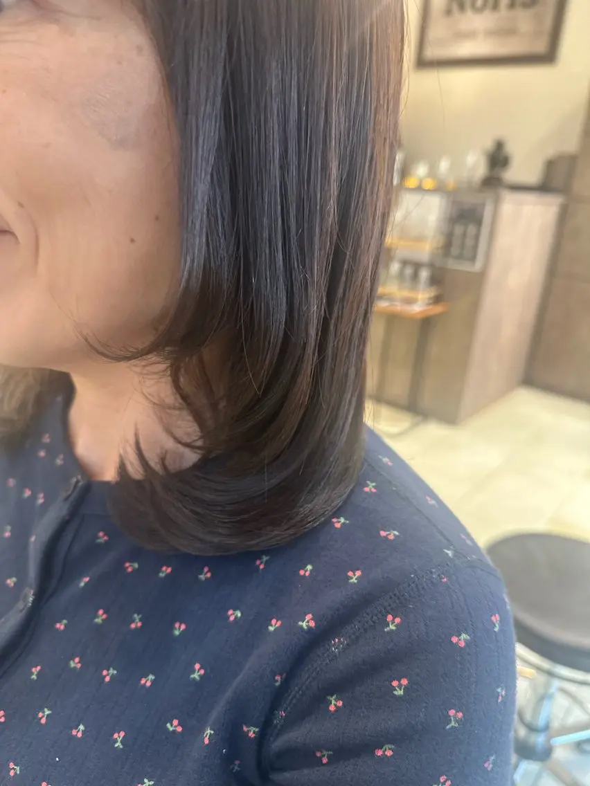 ロング カット トリートメント 🩷 YUMIのヘアスタイル
