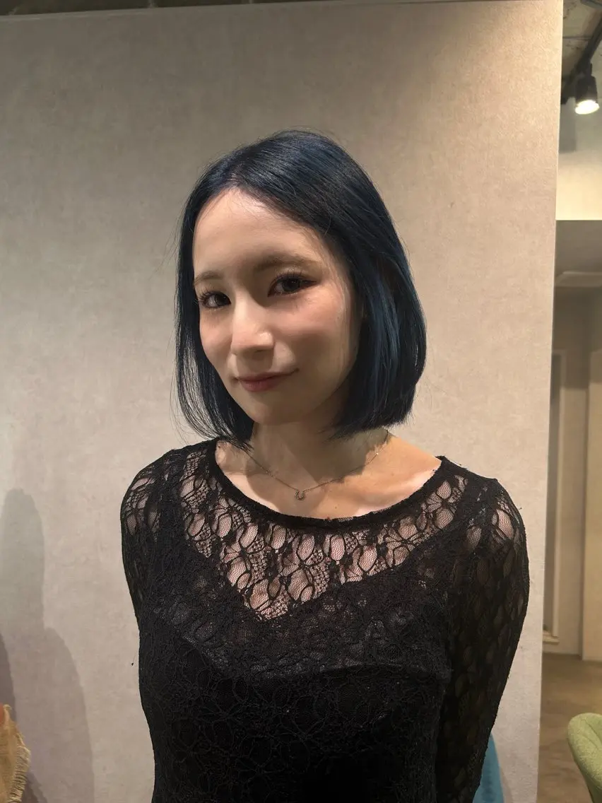 カラー ヘアカラー sae 👒 cresのヘアスタイル