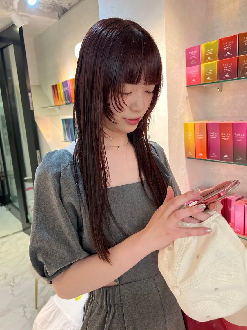 🔵驚きの透明感🔵透明感カラー+トリートメントの写真