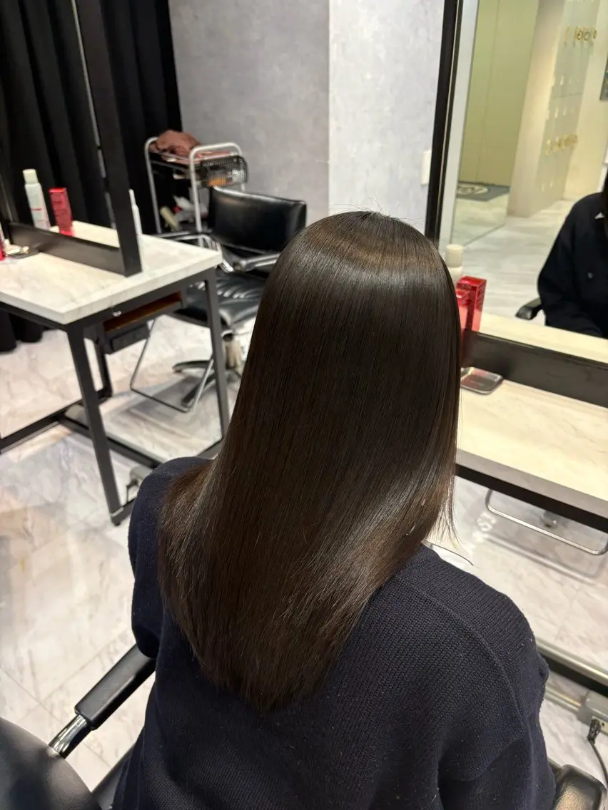 セミロング トリートメント みう 📍新宿髪質改善のヘアスタイル