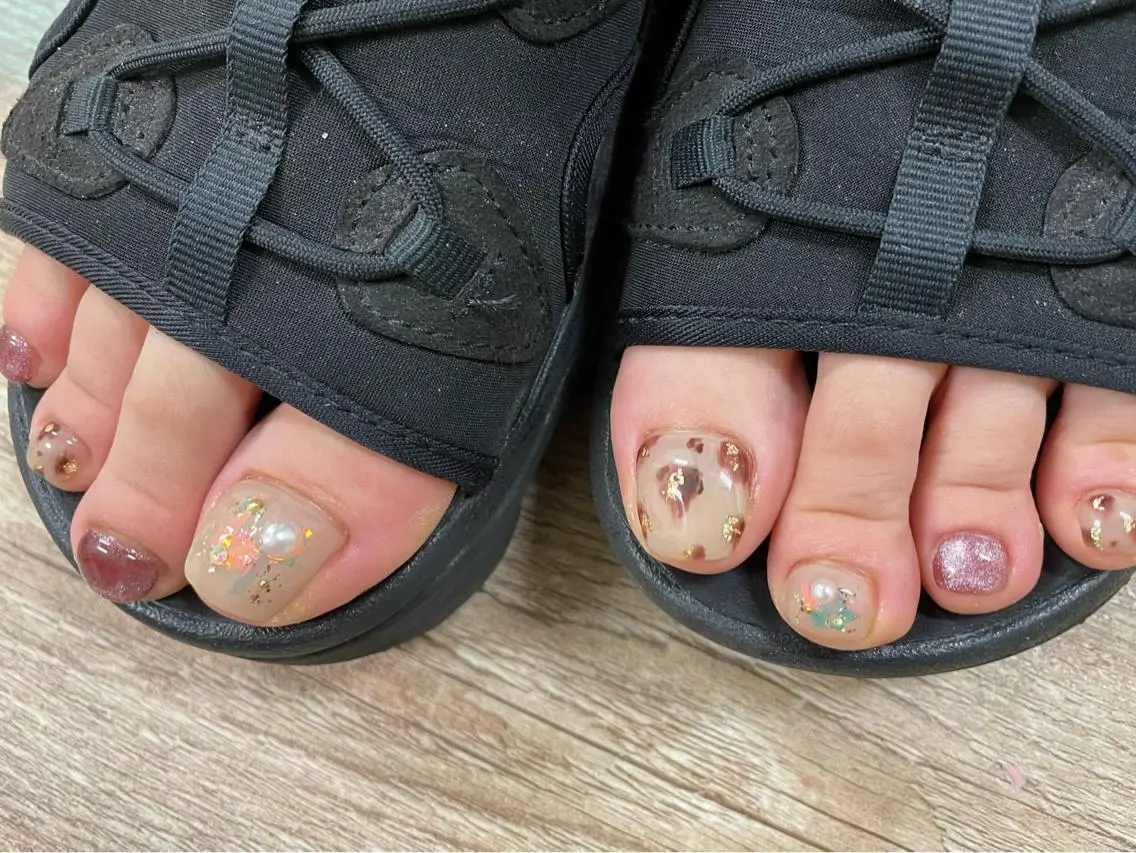 ネイル フットネイル nail salon アトリエBONOのネイルデザイン