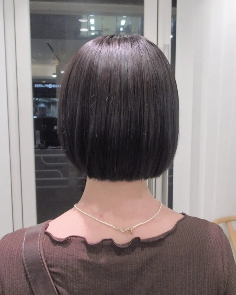ショート カラー ヘアカラー 艶カラー/透明感 /ヒグチアオイのヘアスタイル