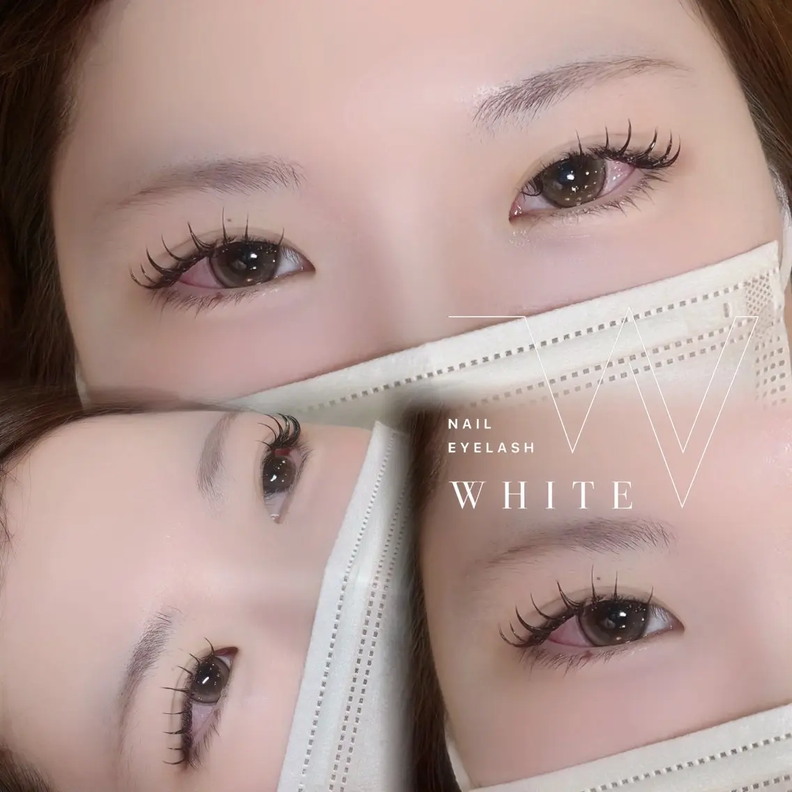 マツエク・マツパ Dカール マツエク 🎀 mayu WHITE 🎀真菅のマツエク・マツパデザイン