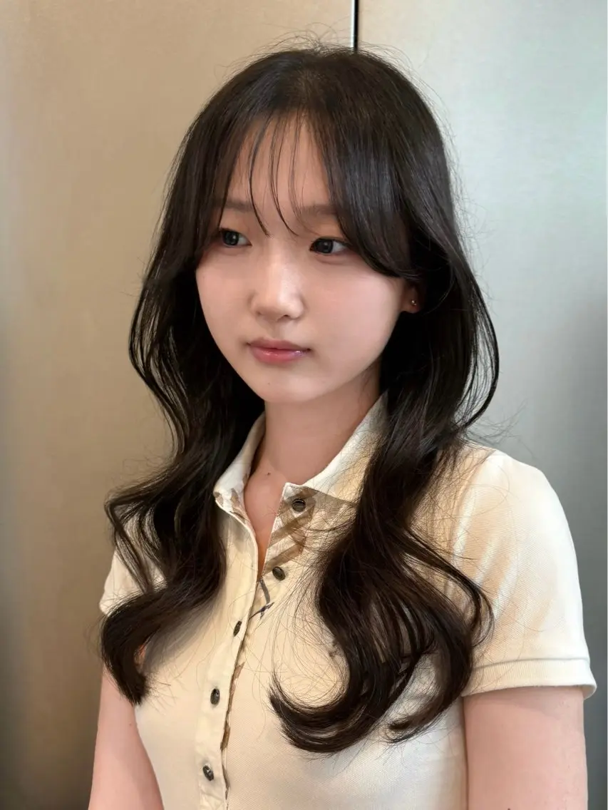 ロング トリートメント 韓国ヘア 🇰🇷 natsukiのヘアスタイル